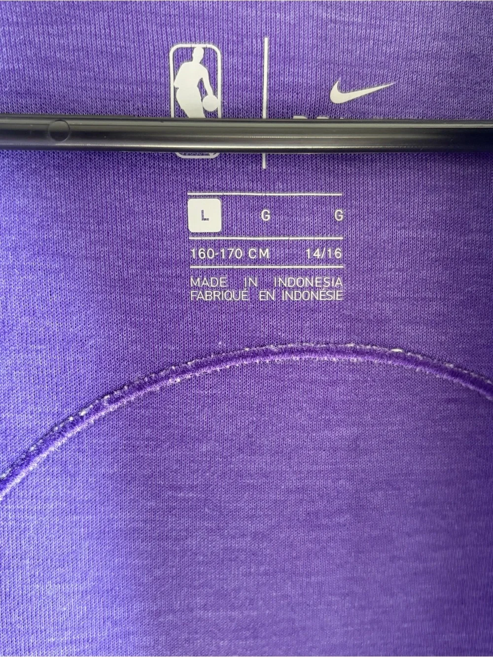 Los Angeles Lakers Nike Authentic Showtime Zip Jacket - Boys XL Excellent!